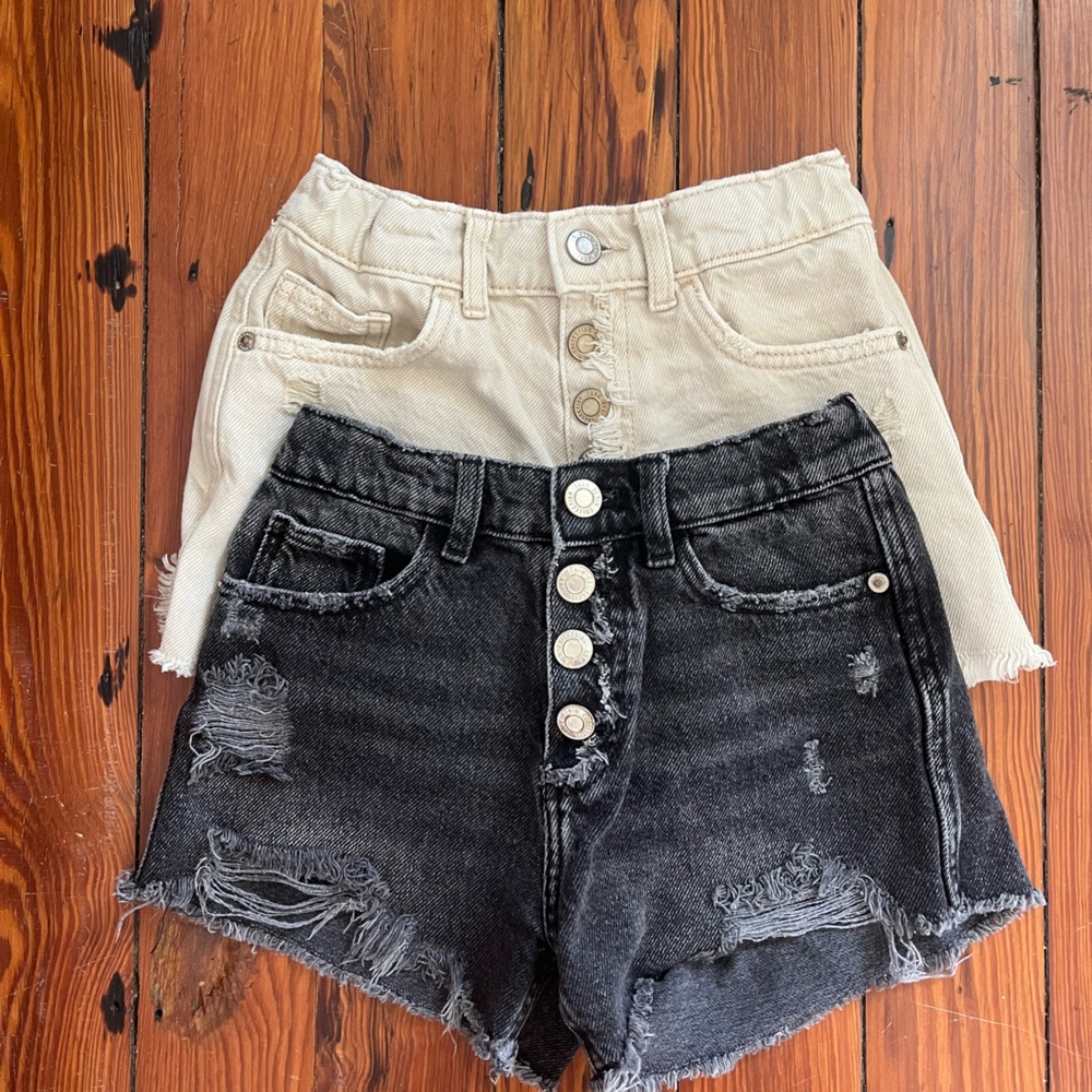 Girls Zara Shorts 2 pack